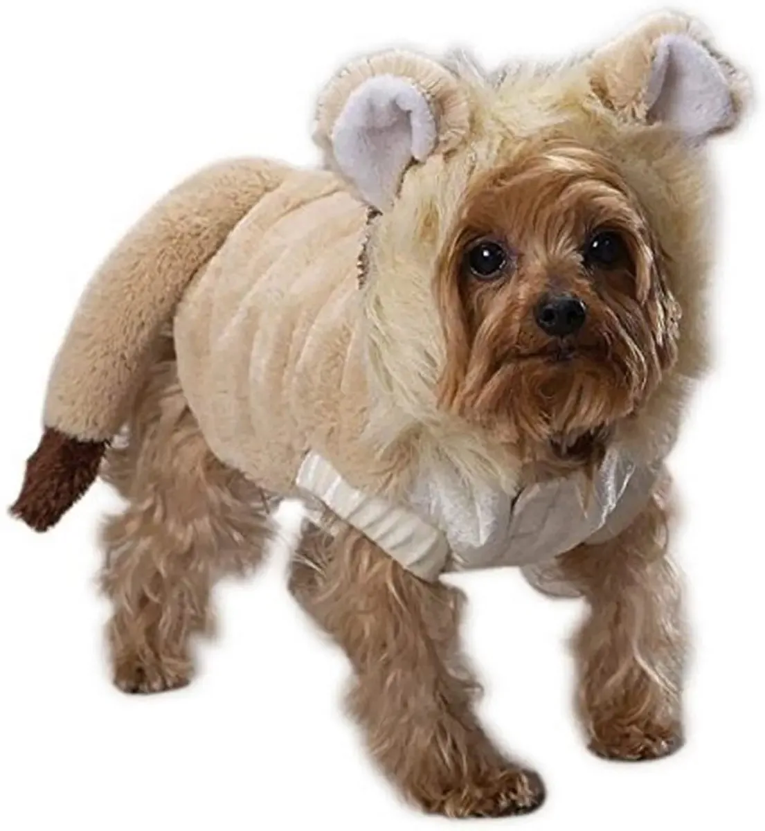Trajes casuais de mascote canino de Lil Leon L