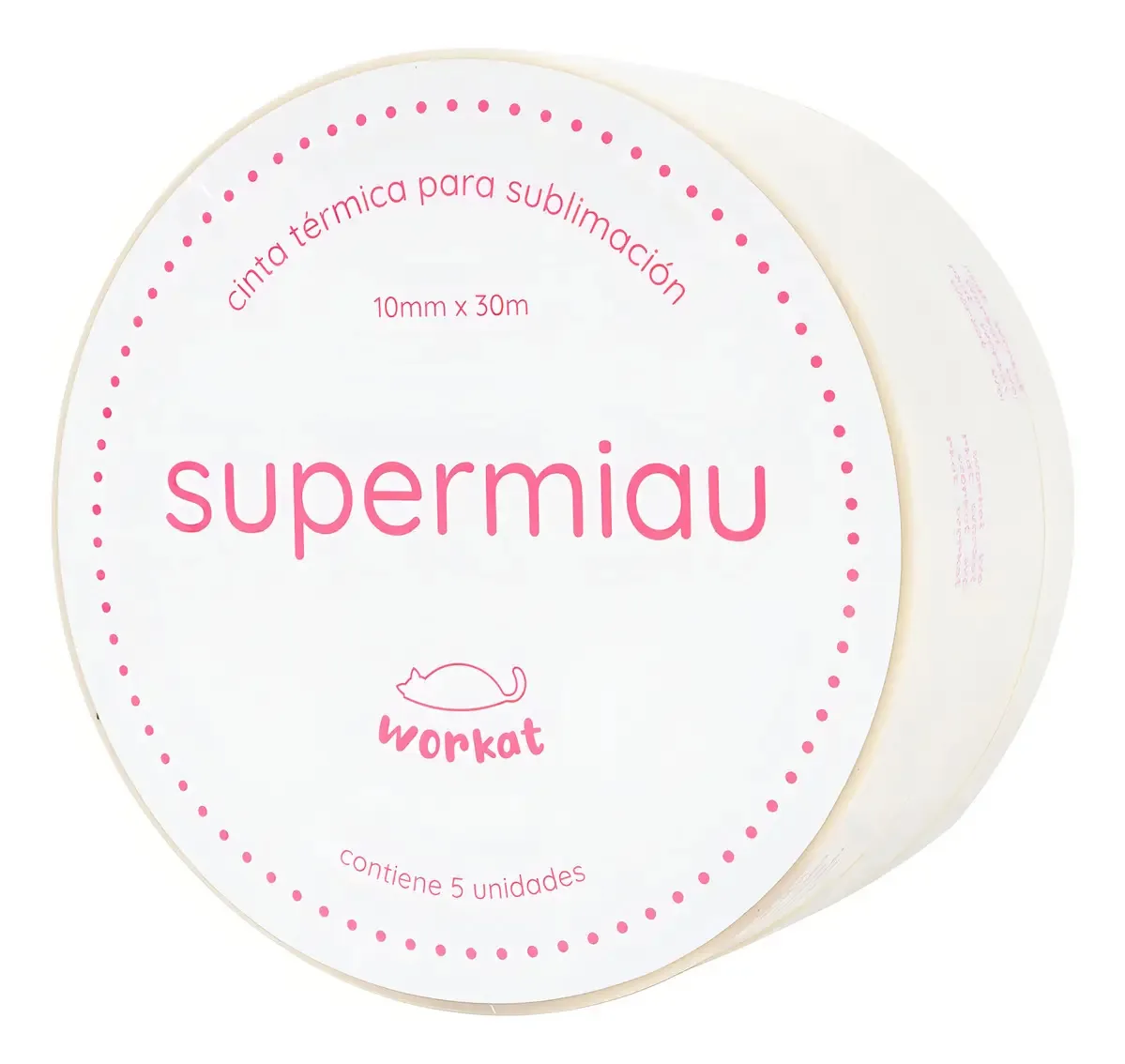 Fita Supermiau By Workat 10mmX30m 5 Unidades