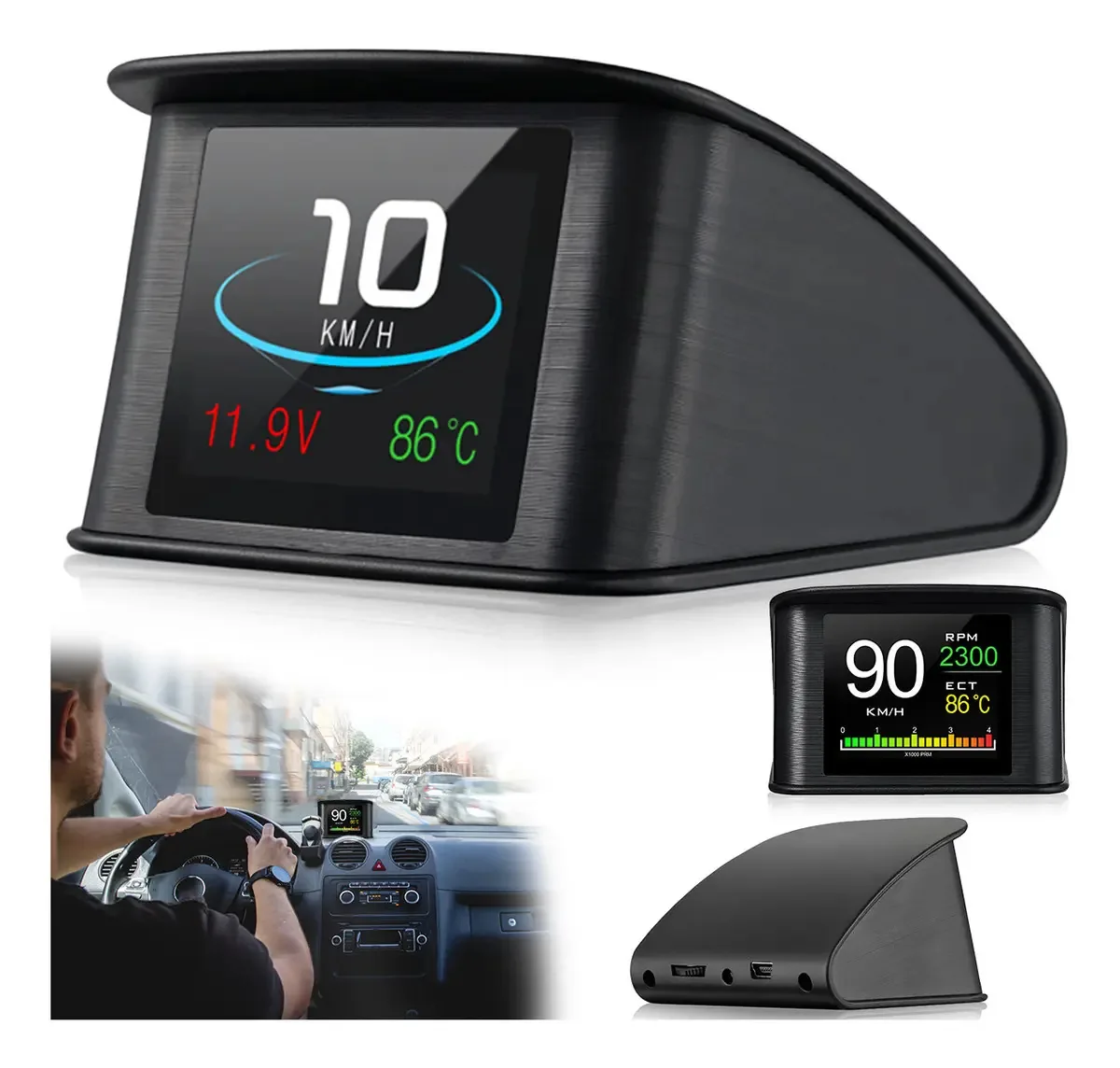 Scanner automotivo multimarcas Elm327 Obd2 V2.1 Bluetooth Ecu