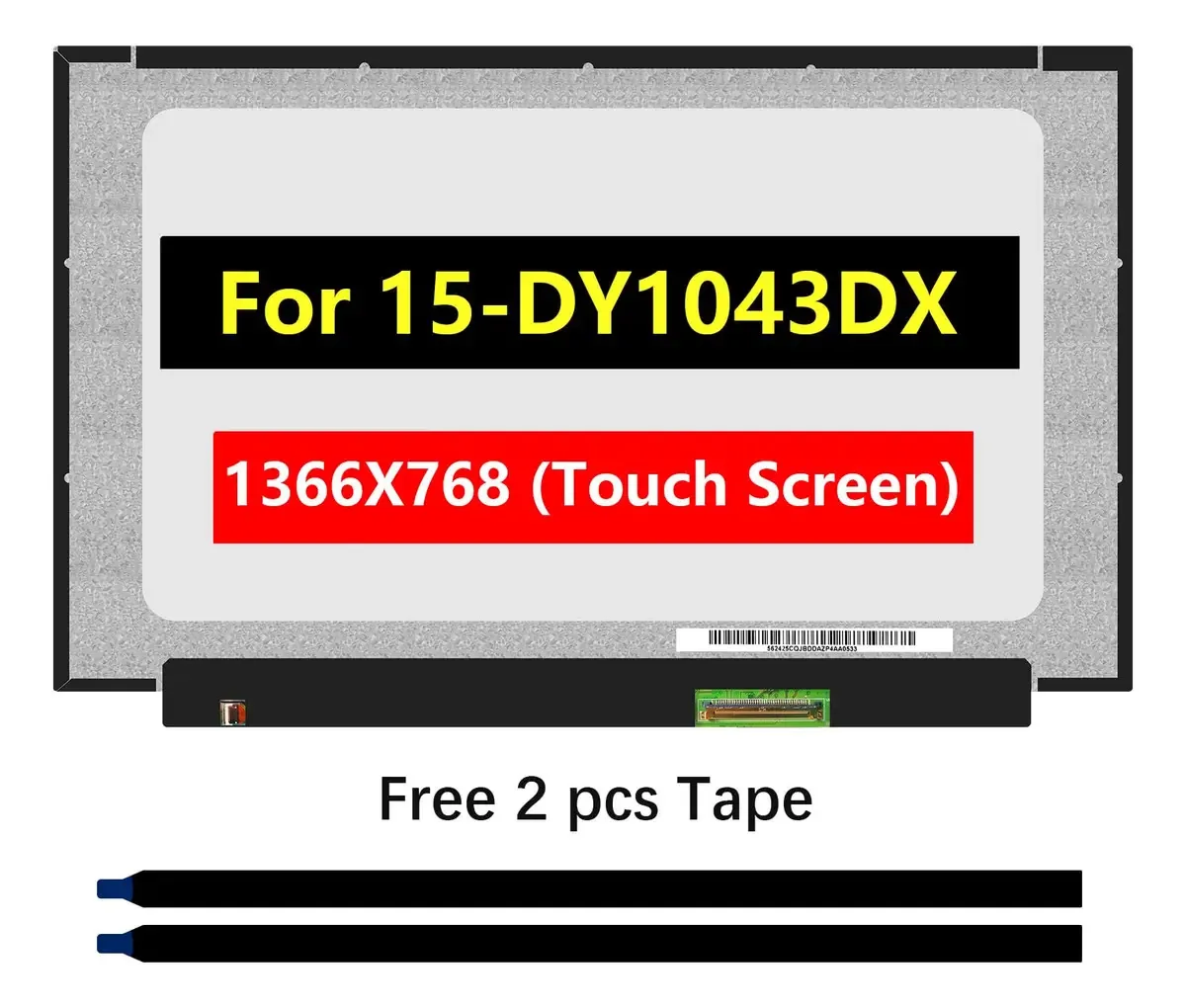 Ecrã LCD TFTCenter 15-DY1043DX
