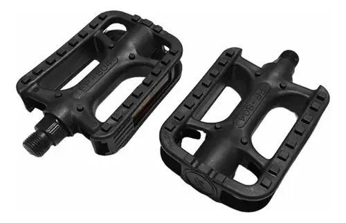 Pedais de bicicleta reflexivos antiderrapantes 9/16 Mtb