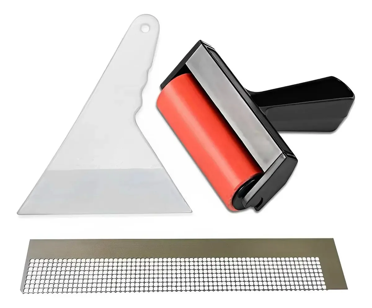 Conjunto de 3 ferramentas de pintura de diamante, rolo e 2