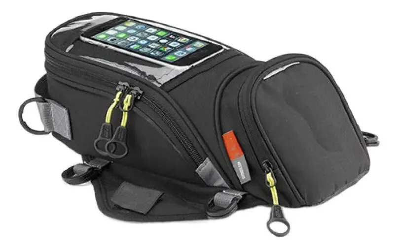 Bolsa de tanque, correias ou ímã para motocicleta