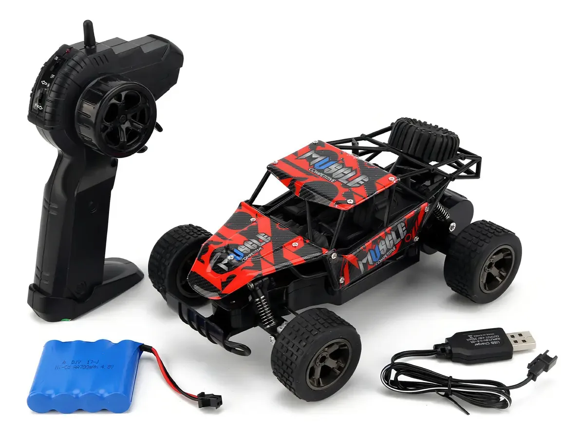 Carro de brinquedo 2.4G com controle remoto