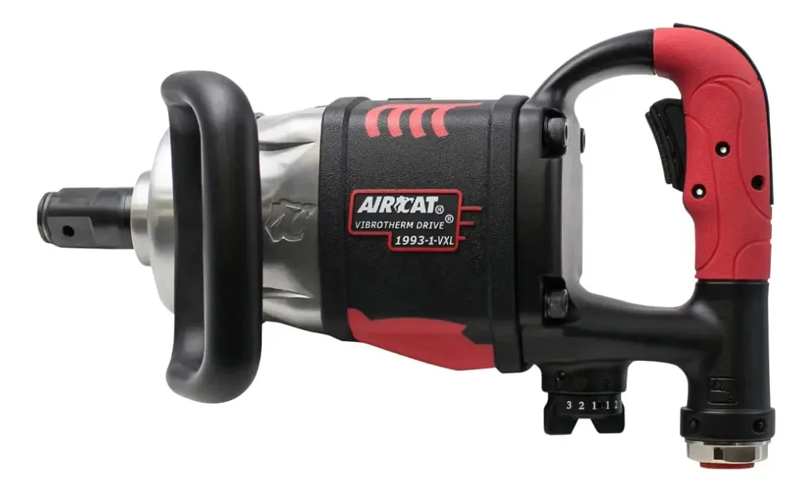 Ferramentas pneumáticas Aircat -1-vxl: Chave de impacto Re. Cor: Preto