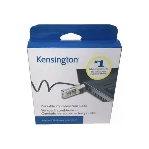 Fechadura de combinação portátil Kensington. Cadeado portátil