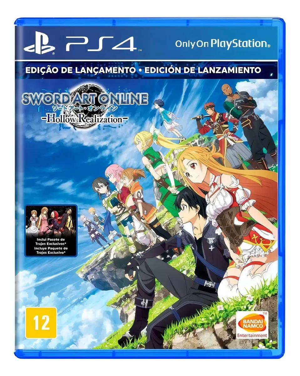Sword Art Online Hollow Realization Ps4 Mídia Física
