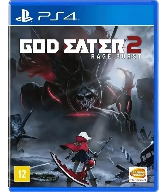 Jogo God Eater 2 Rage Burst Para Playstation Ps4 Midia Fisica