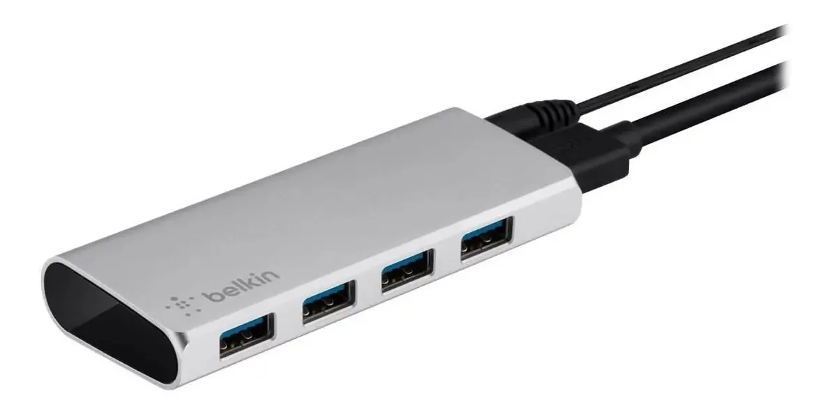 Hub Belkin Usb 3.0 de 4 portas e cabo USB-c