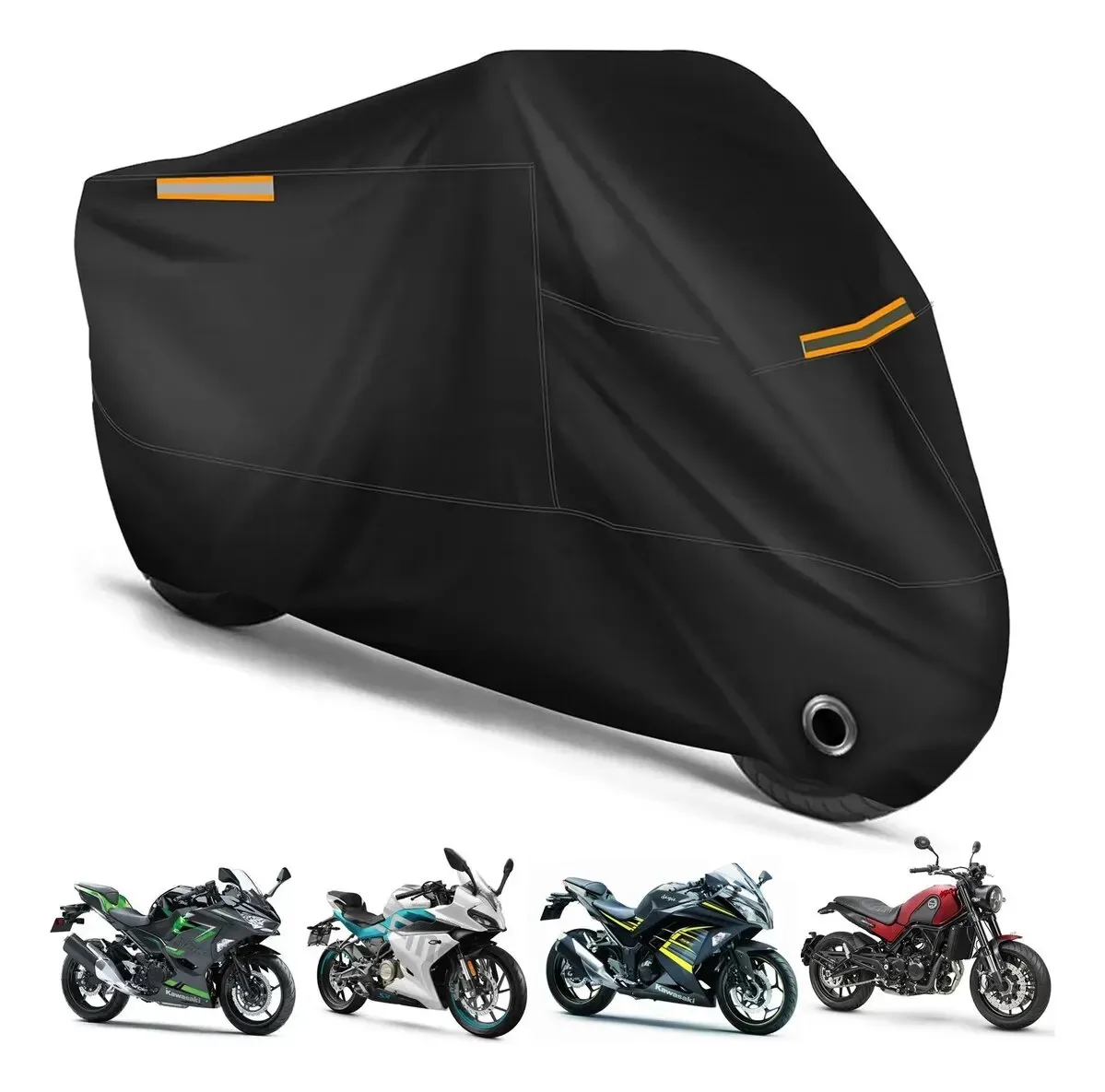 Capa impermeável grossa para motocicletas e capas para motocicletas