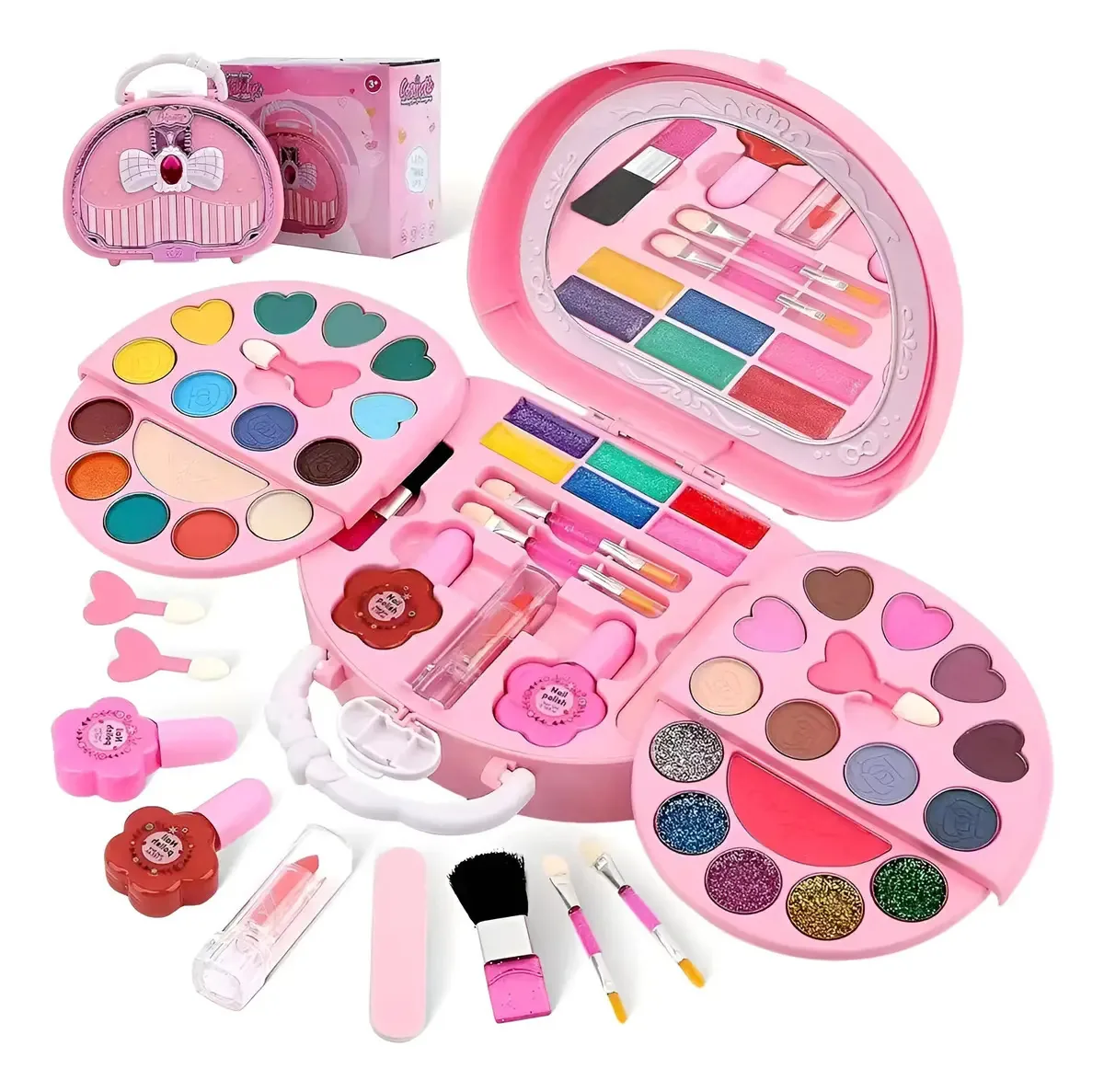 Kits de maquiagem para crianças Conjunto de brinquedos TITIFIVE Beauty