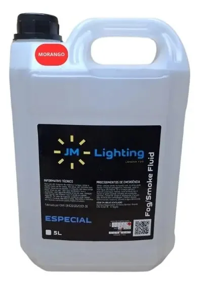 Liquido Fluido Maquina De Fumaça 5 Litros Morango