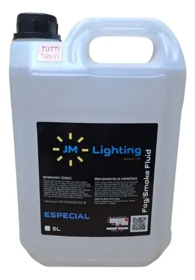Liquido Fluido Maquina De Fumaça 5 Litros Tutti Frutti