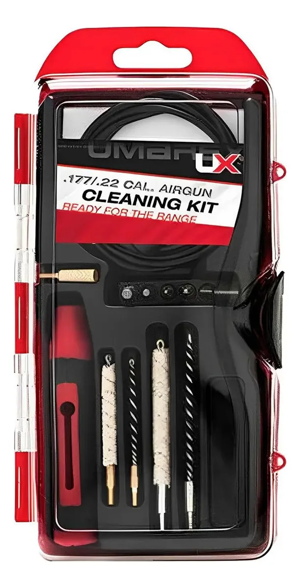Kit de limpeza para rifles e armas esportivas de calibre 4,5 mm