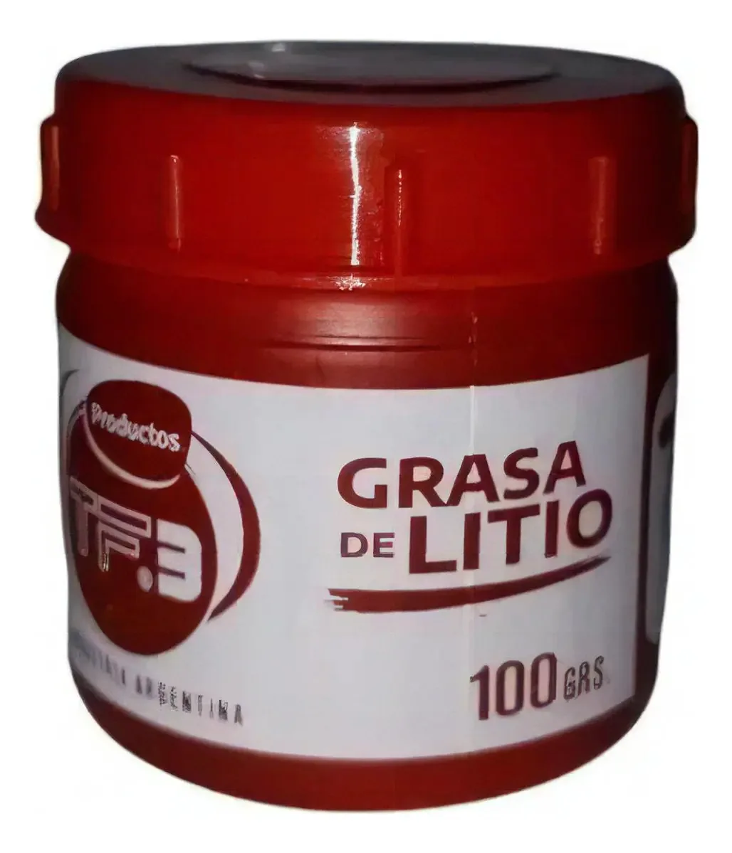 Grasa De Litio Roja Rodamientos Rulemanes Bujes 100gr Visnu