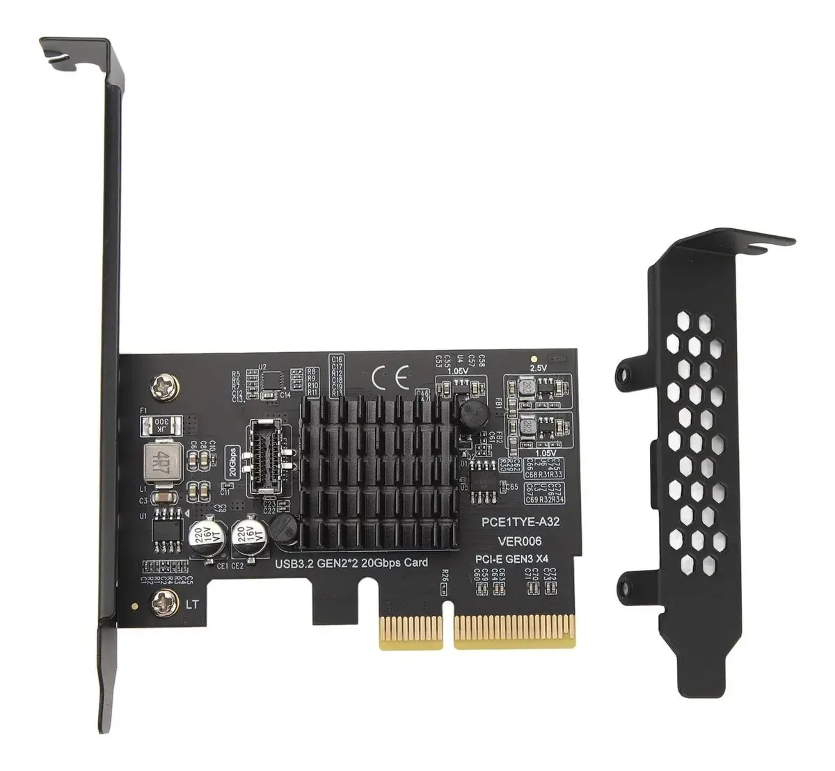 Placa de expansão USB 3.0 para computadores desktop Zopsc Zopscyg704QDXFU