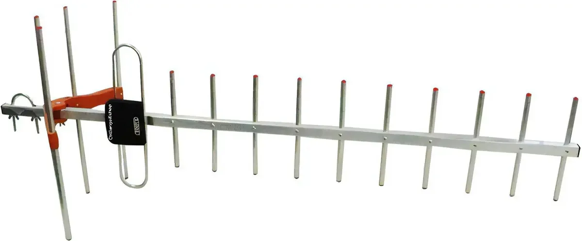 Antena Aerea Para Tv Uhf Vhf Hdtv Fm 15 Elementos