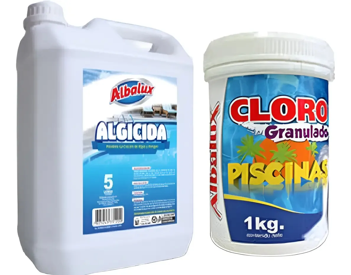 Cloro e hipoclorito granulados para piscinas 10% Albalux 497-651