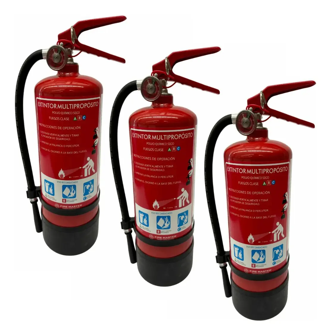 Pacote de extintores domésticos de 3 kg Fire Master