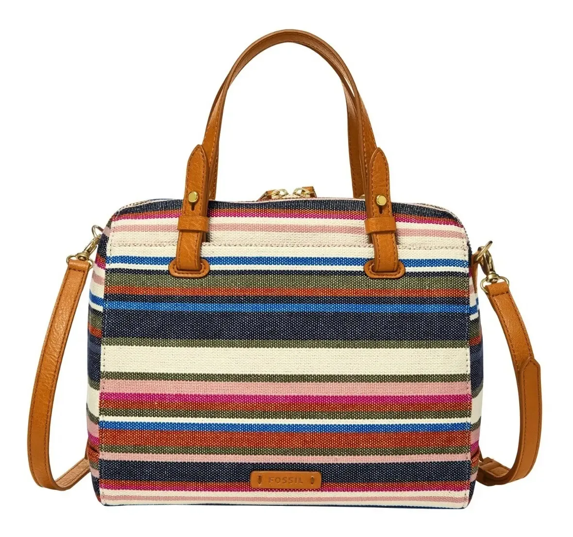 Bolsas femininas Fossil Rachel Satchel Beige