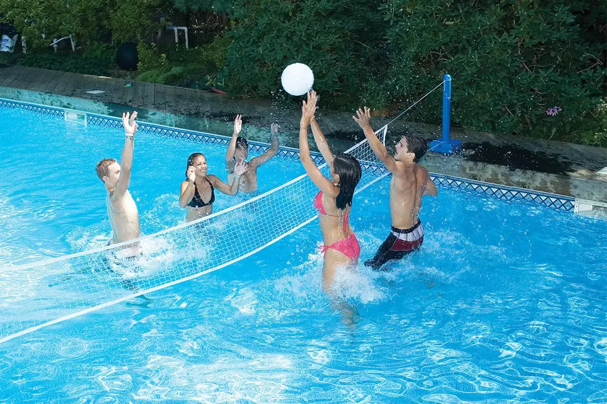 Swimline Poste Transversal Moldado Volly
