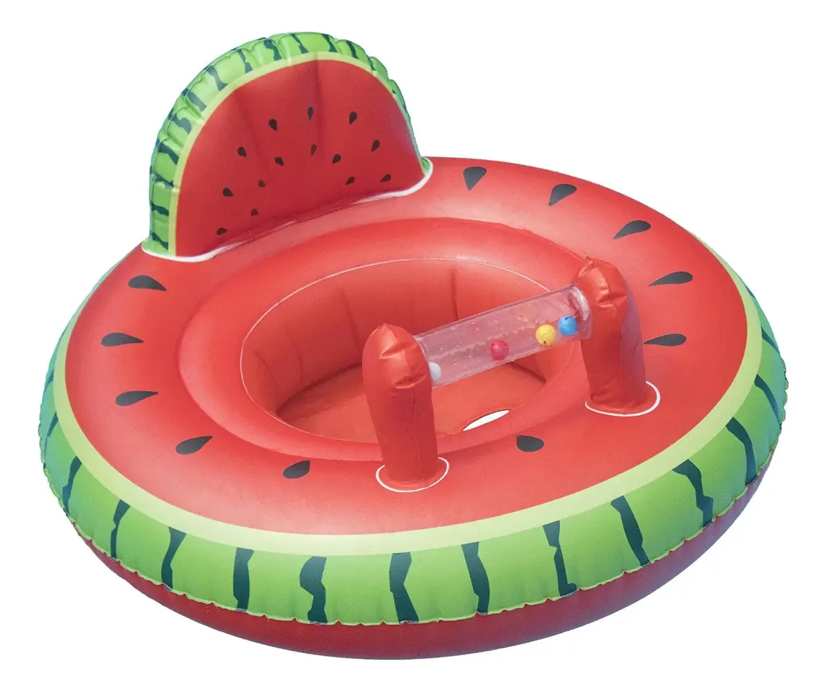 Cadeira de bebê inflável Swimline com melancia