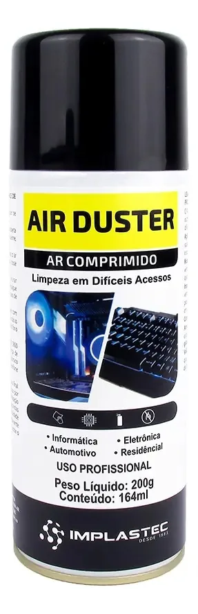 Ar Comprimido Aerossol Implastec 200g / 164ml