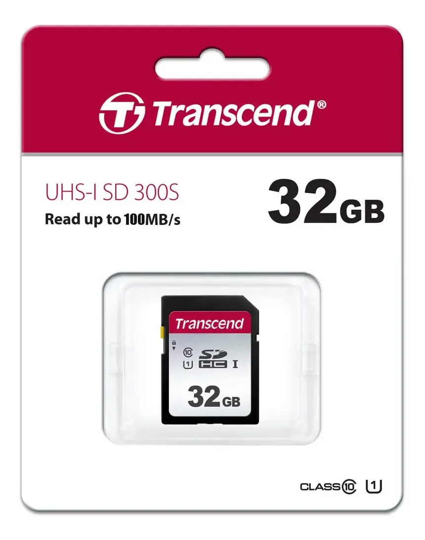Cartão de memória Transcend SD 300S 32GB