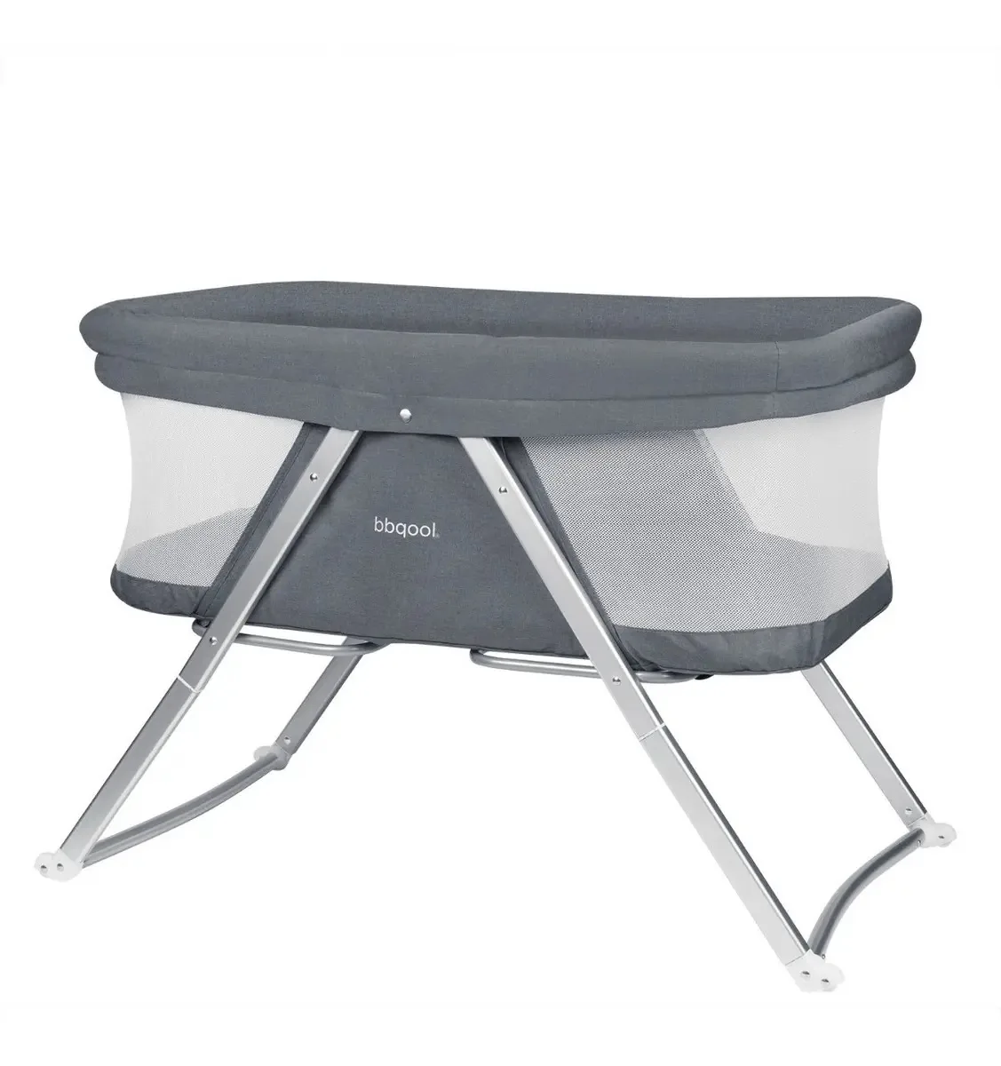 Berço portátil Moses Dreams Grey, cor cinza