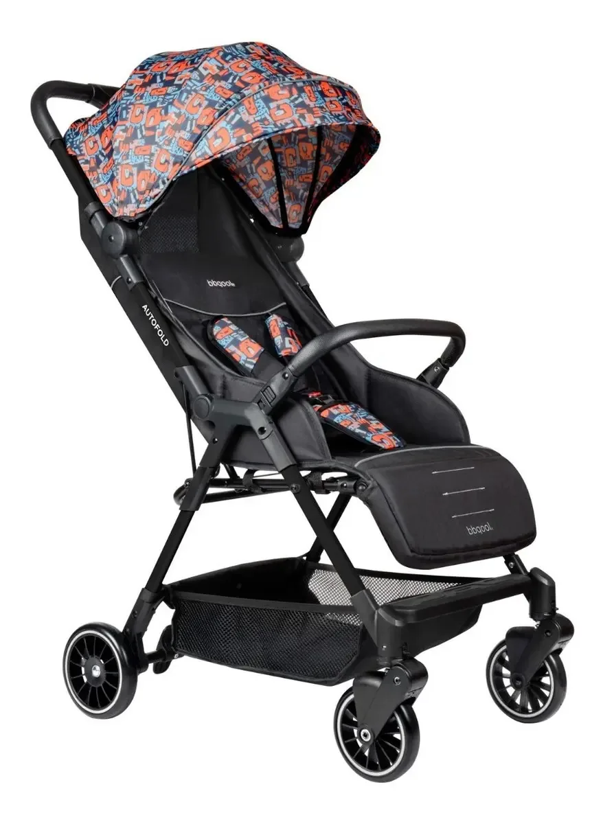 Carro compacto Autofold Art, cor preta