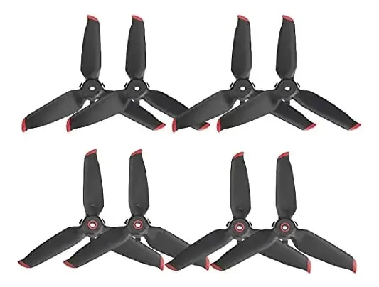 8 peças de hélice de reposição para acessórios de drones