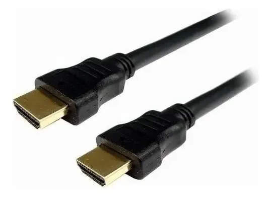 Cabos: Cabo HDMI macho para macho ilimitado. Negro