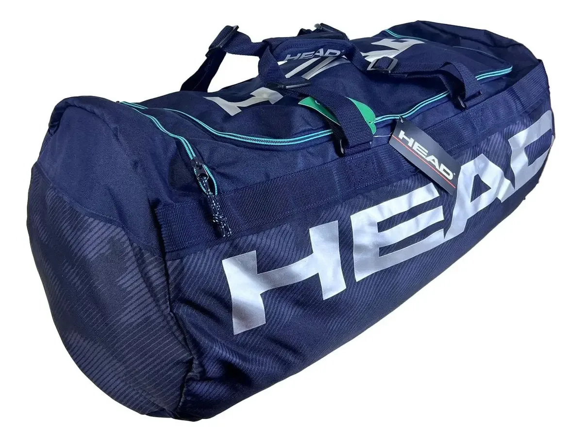 Bolsa Head Tour Sport Azul Marinho Compartimento Calçados Azul-escuro Listras