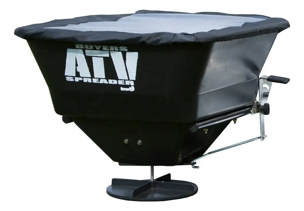 Compradores: Espalhador elétrico Atvs100 de 10 volts, 100 libras