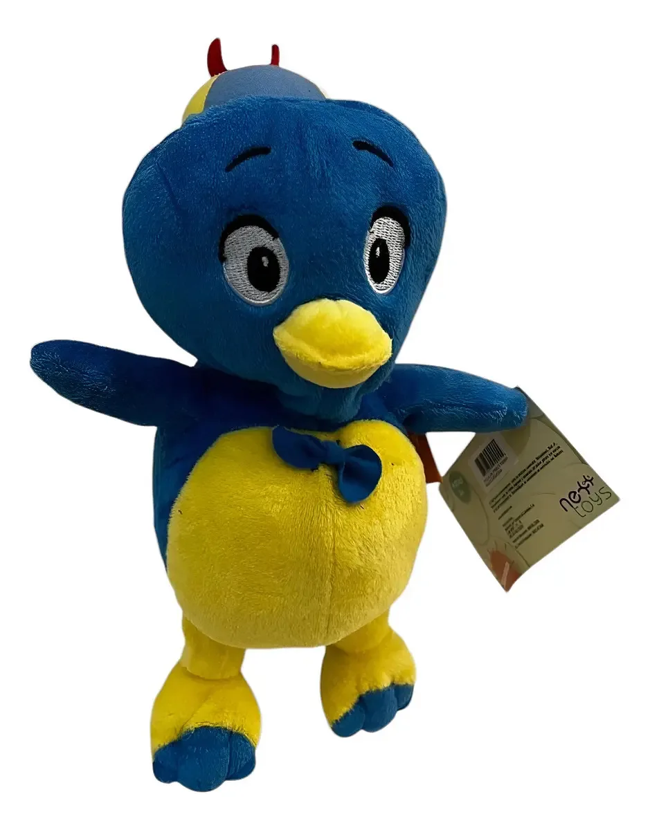 Backyardigans Pablo Beautiful Baby Rattle Cor azul