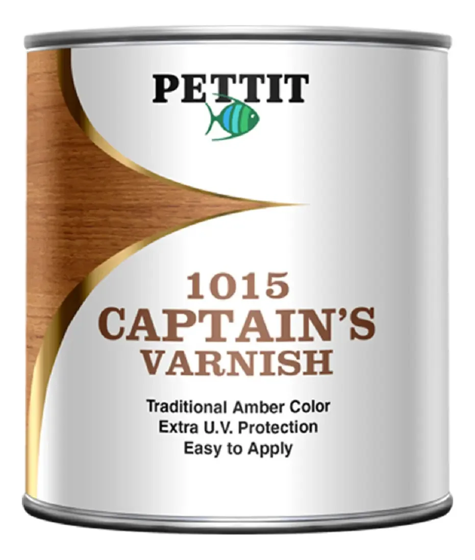 Verniz Pettit Captain S para barcos 1015 8710106 Acabamento brilhante, cor quente