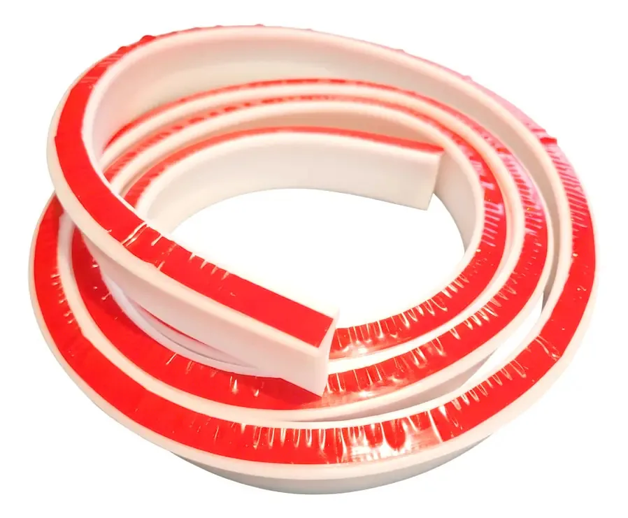Soquete branco autoadesivo de silicone antifúngico