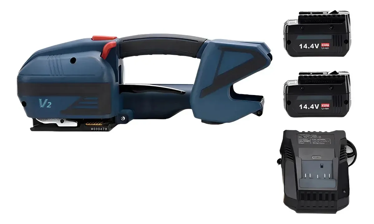 Máquina de cintagem automática manual Máquina de cintagem portátil de 2 baterias