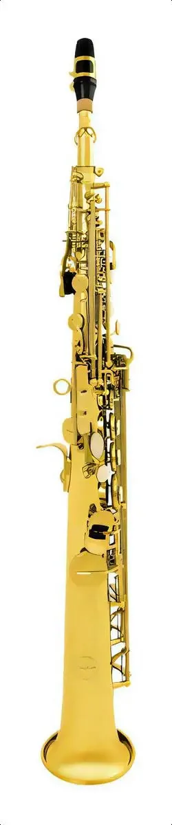 Amw Custom Saxofone Soprano Reto Bb Sib Laqueado + Estojo Fl