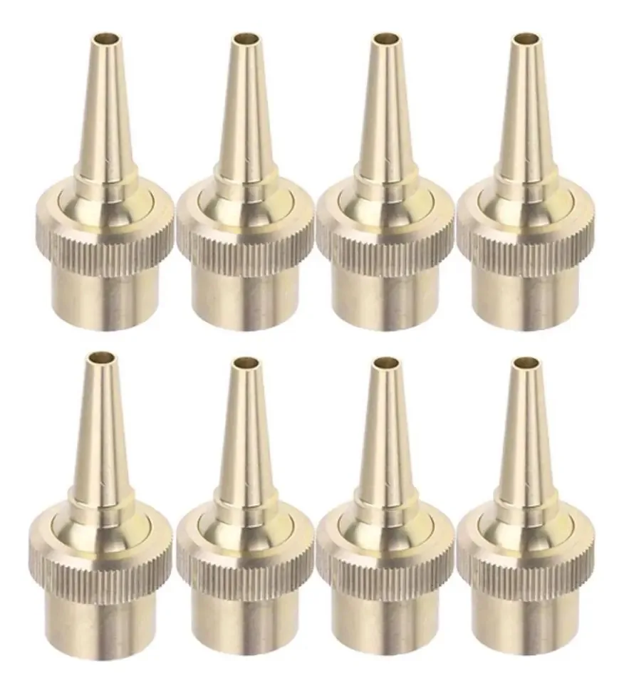 Fenteer 8 Pcs Bocal de Fonte de Água de Latão para Jardim, Lago, Fontes 1/2 Polegadas Dn15
