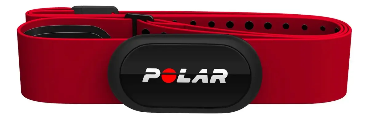 Monitor de frequência cardíaca Polar H10 - Ant+, Bluetooth. Cor: vermelho