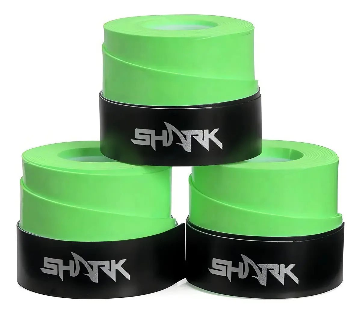 Overgrip Shark Verde - Pack Com 03 Unidades