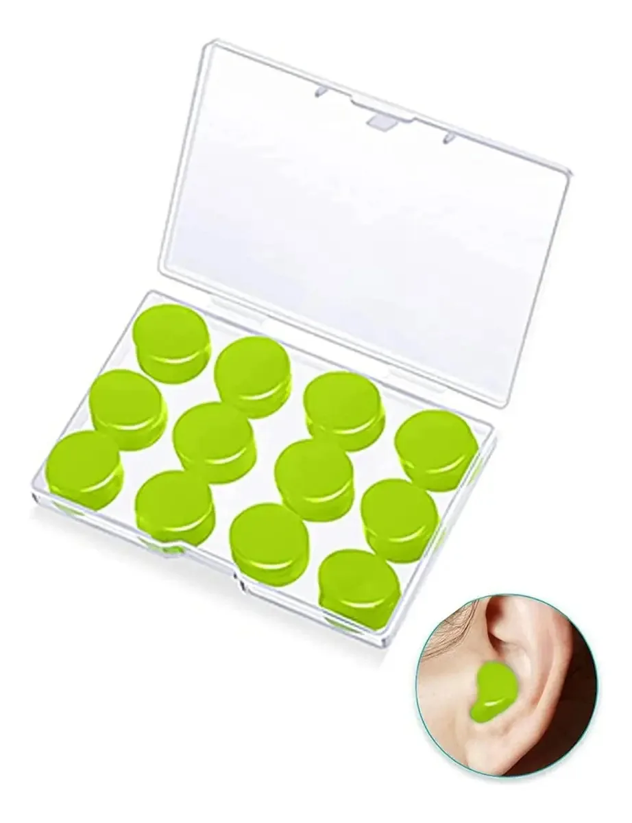 Tampões de ouvido de silicone moldáveis incluem Listen
