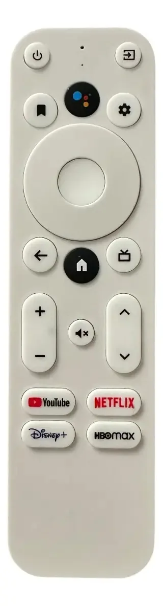 Controle remoto compatível com o comando de voz TV Box Onn Uhd