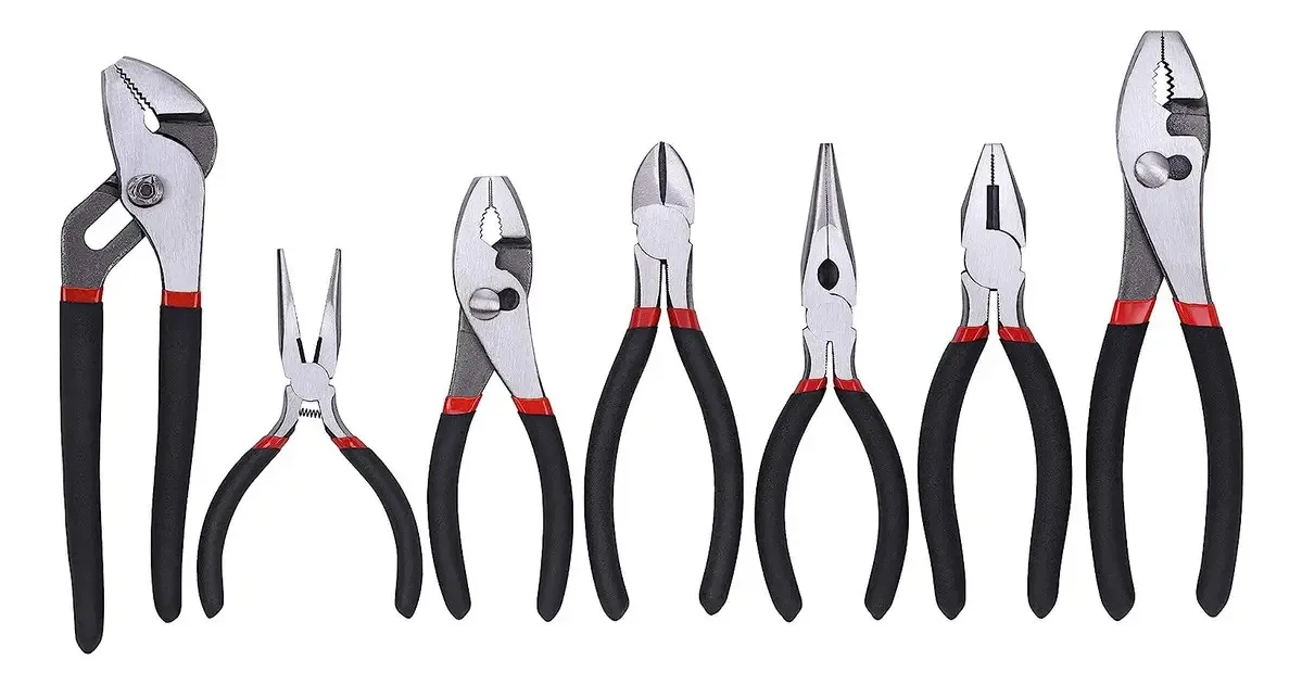 Conjunto de alicates utilitários Fastpro, aço, X7 peças