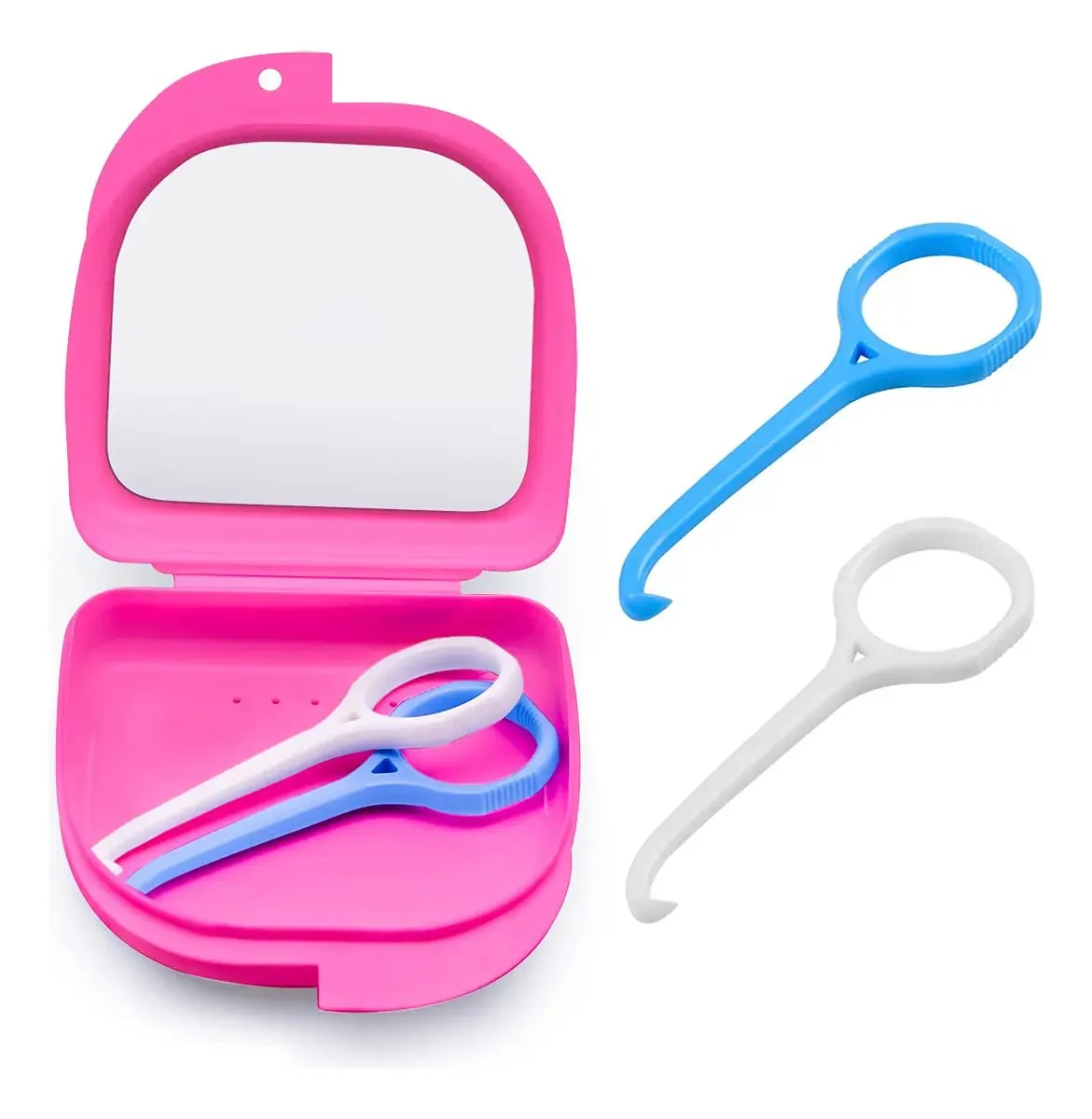 Ferramenta Para Remover Alinhadores Sammiy Com Estojo Rosa