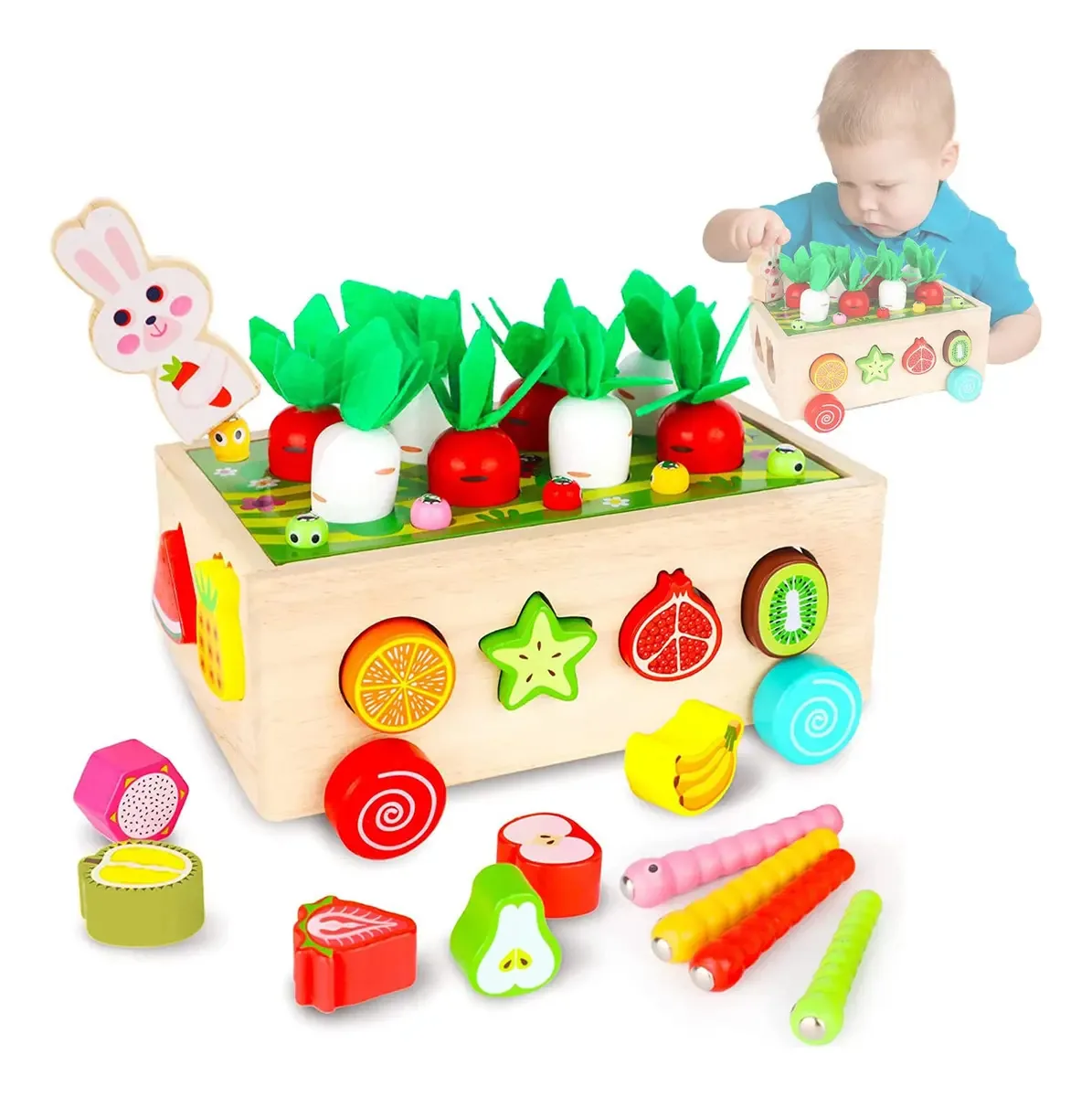Envr Brinquedos Educativos Para Criançascarros Brinquedos Para Crianças 30pcs, Jogo Cubo de Atividades,classificação de Formas,jogo de Combinação de Cores, Brinquedos Para Crianças de 3 4 5 Anos