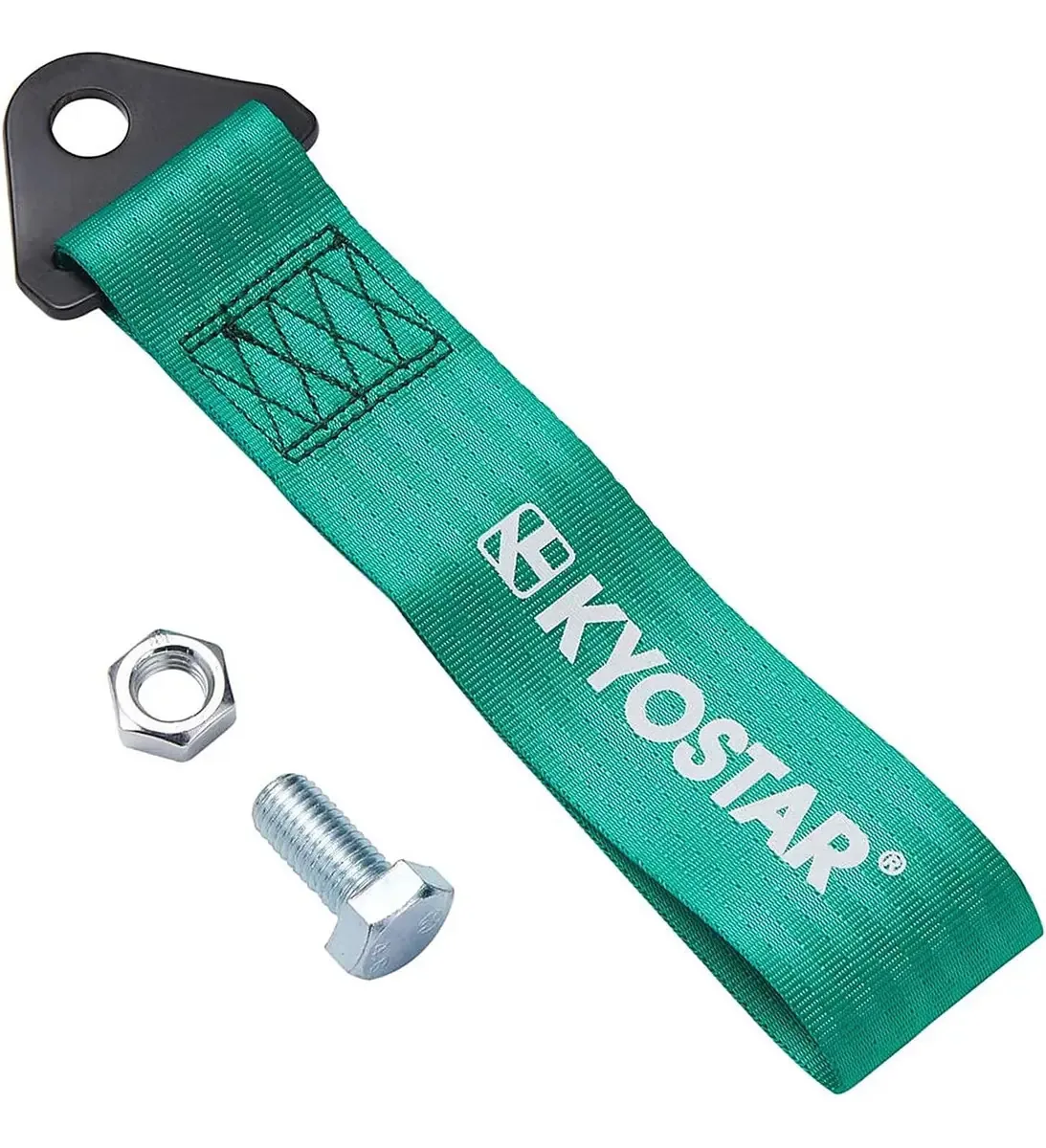 Alça de reboque verde Kyostar DKD6037gn, 22 x 5 cm