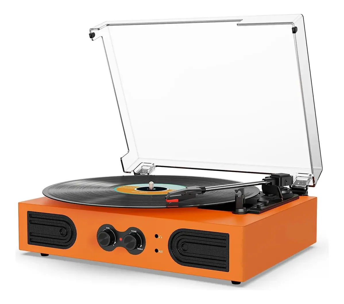 Mesa giratória Bluetooth Tanlanin com alto-falantes embutidos