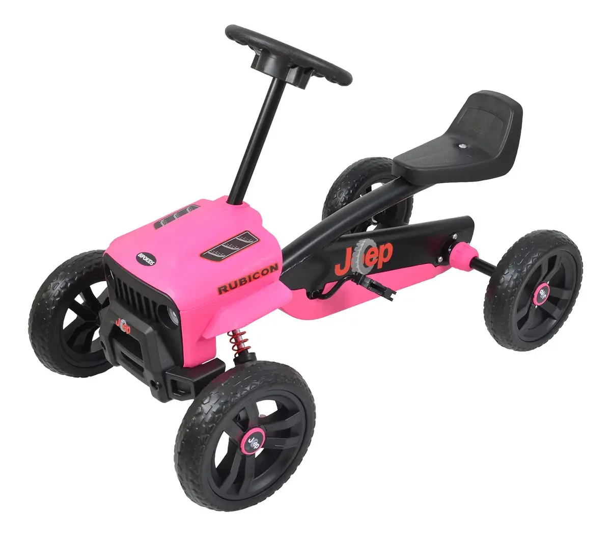 Pedal Karting Quad Bike Car Boy Nene Big Fuchsia Color